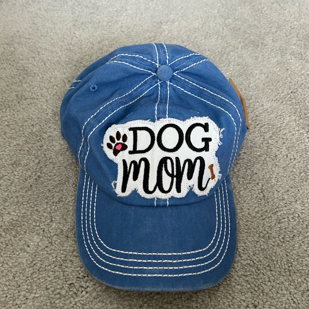 Blue Dog Mom Cap